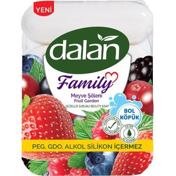 Dalan Family Sabun Meyve Şöleni 4x75 gr Sabun