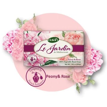 Dalan Le Jardin Peony&Rose 200 gr Sabun