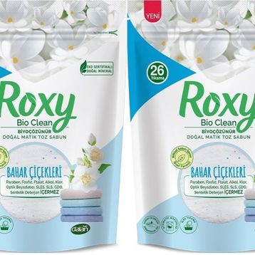 Dalan Roxy Bio Clean Matik Bahar Çiçekleri 2x800 gr Sabun Tozu