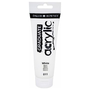 Daler Rowney 0110 White 120 ml Akrilik Boya