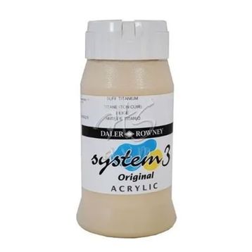 Daler Rowney 024 Buff Titanium 500 ml Akrilik Boya