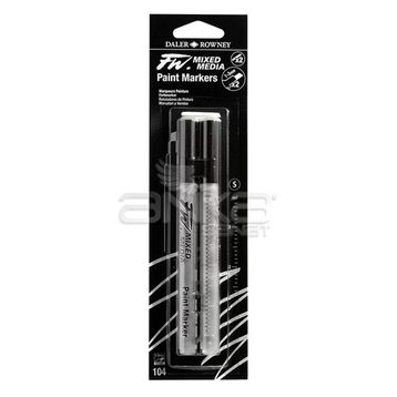 Daler Rowney 104 1-3 mm Kesik Uç s Fw Mixed Media Paint Marker Sets