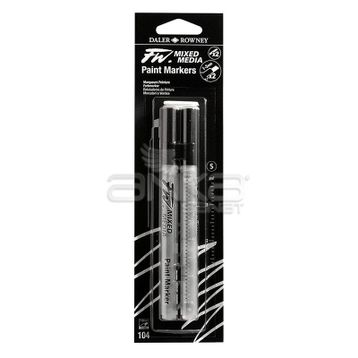 Daler Rowney 104 1-3 mm Kesik Uç s Fw Mixed Media Paint Marker Sets