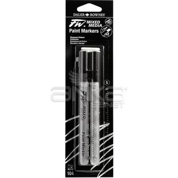 Daler Rowney 104 1-3 mm Kesik Uç s Fw Mixed Media Paint Marker Sets