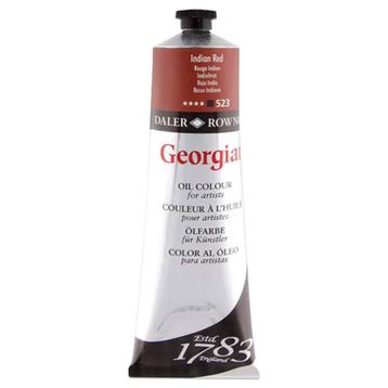 Daler Rowney 111225523 Indian Red 225 ml Georgian Yağlı Boya