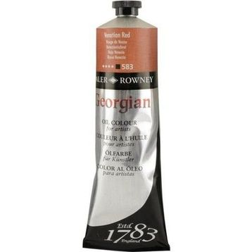 Daler Rowney 111225583 Venetian Red 225 ml Georgian Yağlı Boya