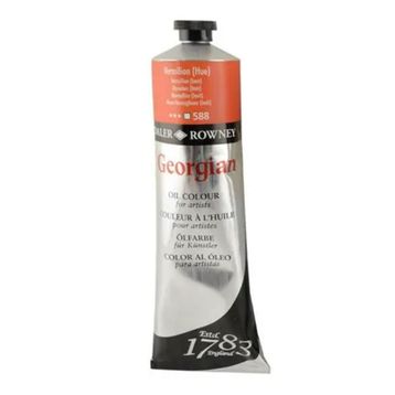 Daler Rowney 111225588 Vermilion Hue 225 ml Georgian Yağlı Boya