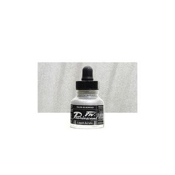 Daler Rowney 119 Silver Pearl Fw Pearlescent Acrylic Inks 29.5 ml Cam Şişe