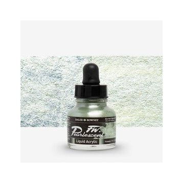 Daler Rowney 129 Silver Moss Fw Pearlescent Acrylic Inks 29.5 ml Cam Şişe