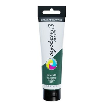 Daler Rowney 129150335 Emerald 150 ml Akrilik Boya