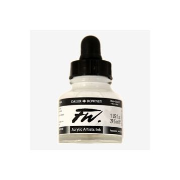 Daler Rowney 193968 FW Ink Likit 29.5 ml White 1129 Akrilik Boya