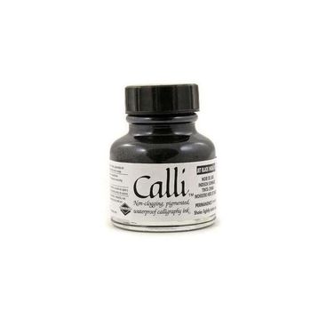Daler Rowney 211396 N:010 Jet Black India Calli 29.5 ml Kaligrafi Mürekkebi
