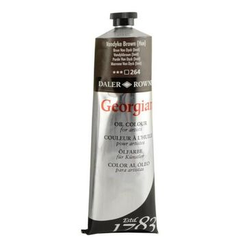 Daler Rowney 264 Vandyke Brown Hue 225 ML Georgian Yağlı Boya