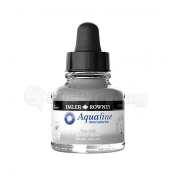 Daler Rowney 29.5 ml 702 Silver Imit Aquafine Watercolour İnk Sulu Boya Mürekkebi
