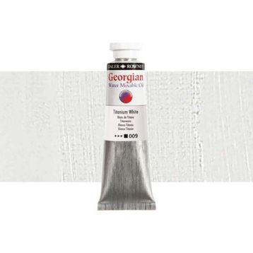 Daler Rowney 37 ml 009 Titanium White Georgian Water Mixable Oil Su Bazlı Yağlı Boya