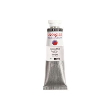 Daler Rowney 37 ml 009 Titanium White Georgian Water Mixable Oil Su Bazlı Yağlı Boya
