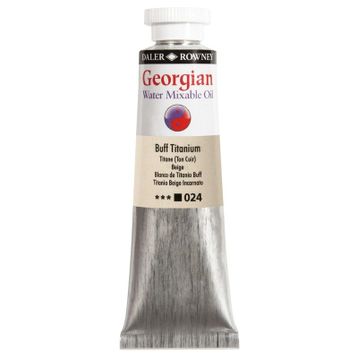 Daler Rowney 37 ml 024 Buff Titanium Georgian Water Mixable Oil Su Bazlı Yağlı Boya