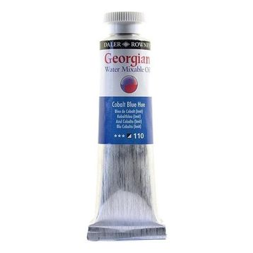 Daler Rowney 37 ml 110 Cobalt Blue Hue Georgian Water Mixable Oil Su Bazlı Yağlı Boya