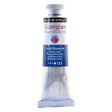 Daler Rowney 37 ml 123 French Ultramarine Georgian Water Mixable Oil Su Bazlı Yağlı Boya