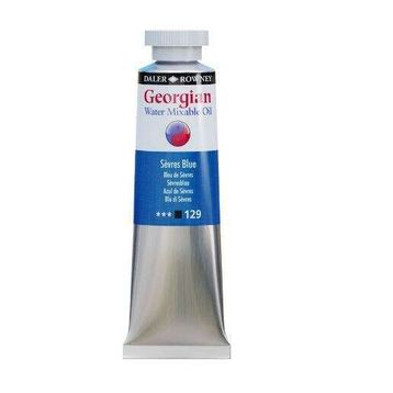 Daler Rowney 37 ml 129 Sevres Blue Georgian Water Mixable Oil Su Bazlı Yağlı Boya