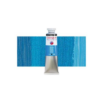 Daler Rowney 37 ML 130 Sky Blue Georgian Water Mixable Oil Su Bazlı Yağlı Boya