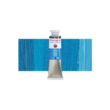 Daler Rowney 37 ML 130 Sky Blue Georgian Water Mixable Oil Su Bazlı Yağlı Boya