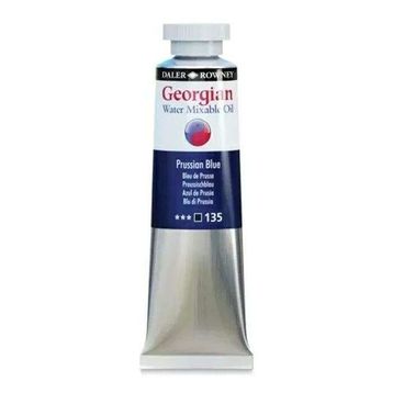 Daler Rowney 37 ml 135 Prussian Blue Georgian Water Mixable Oil Su Bazlı Yağlı Boya