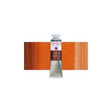 Daler Rowney 37 ml 221 Burnt Sienna Georgian Water Mixable Oil Su Bazlı Yağlı Boya
