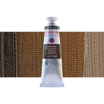 Daler Rowney 37 ml 223 Burnt Umber Georgian Water Mixable Oil Su Bazlı Yağlı Boya