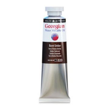 Daler Rowney 37 ml 223 Burnt Umber Georgian Water Mixable Oil Su Bazlı Yağlı Boya