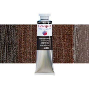 Daler Rowney 37 ml 264 Vandyke Brown Hue Georgian Water Mixable Oil Su Bazlı Yağlı Boya