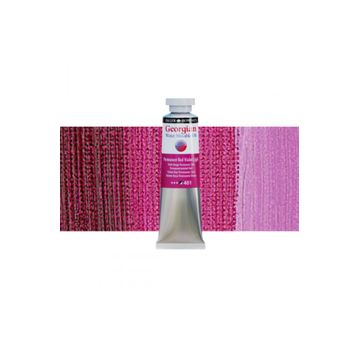 Daler Rowney 37 ml 401 Permanent Red Violet Light Georgian Water Mixable Oil Su Bazlı Yağlı Boya