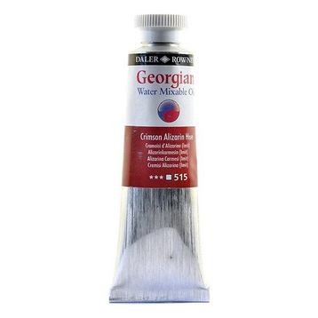 Daler Rowney 37 ml 515 Crimson Alizarin Hue Georgian Water Mixable Oil Su Bazlı Yağlı Boya