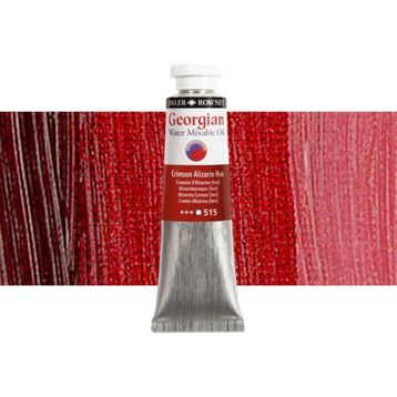 Daler Rowney 37 ml 515 Crimson Alizarin Hue Georgian Water Mixable Oil Su Bazlı Yağlı Boya