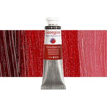 Daler Rowney 37 ml 515 Crimson Alizarin Hue Georgian Water Mixable Oil Su Bazlı Yağlı Boya
