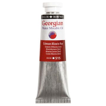 Daler Rowney 37 ml 515 Crimson Alizarin Hue Georgian Water Mixable Oil Su Bazlı Yağlı Boya