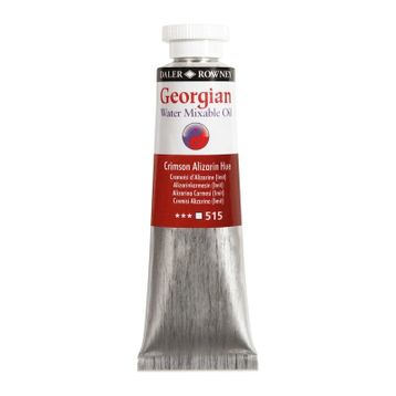 Daler Rowney 37 ml 515 Crimson Alizarin Hue Georgian Water Mixable Oil Su Bazlı Yağlı Boya