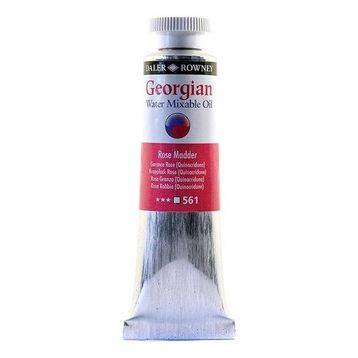 Daler Rowney 37 ml 561 Rose Madder Georgian Water Mixable Oil Su Bazlı Yağlı Boya