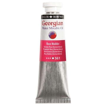 Daler Rowney 37 ml 561 Rose Madder Georgian Water Mixable Oil Su Bazlı Yağlı Boya