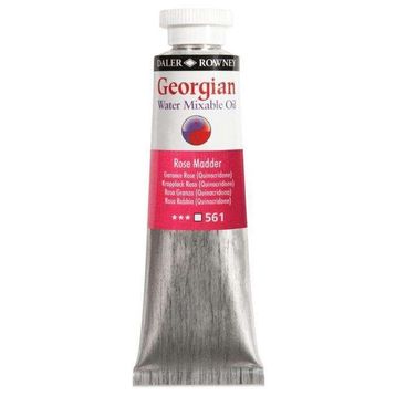 Daler Rowney 37 ml 561 Rose Madder Georgian Water Mixable Oil Su Bazlı Yağlı Boya