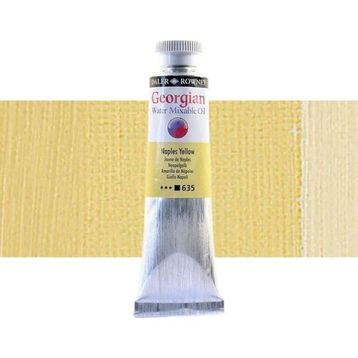 Daler Rowney 37 ml 635 Naples Yellow Georgian Water Mixable Oil Su Bazlı Yağlı Boya