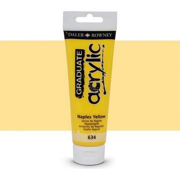 Daler Rowney 5781864 120 ml No:634 Naples Yellow Graduate Akrilik Boya