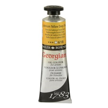 Daler Rowney 618 Georgian Cadmium Yellow Deep Hue Yağlı Boya