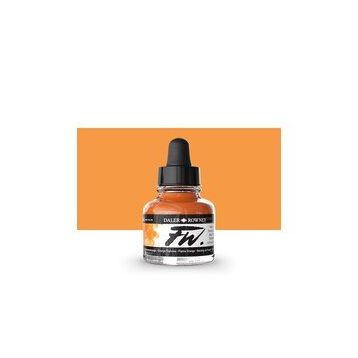 Daler Rowney Flame Orange 687 Fw Acrylic Artist Ink 29.5 ml Cam Şişe