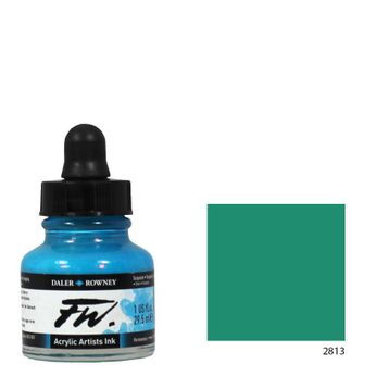 Daler Rowney Fw Ink Shimmering Green 29.5 ml Likit Akrilik Boya