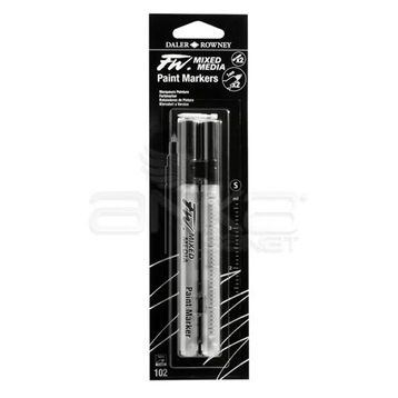 Daler Rowney FW Mixed Media Paint Sets 102 1 mm Sert Uç S Marker Kalem