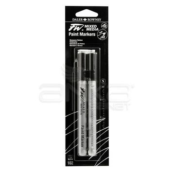 Daler Rowney FW Mixed Media Paint Sets 102 1 mm Sert Uç S Marker Kalem