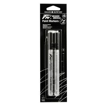 Daler Rowney FW Mixed Media Paint Sets 102 1 mm Sert Uç S Marker Kalem