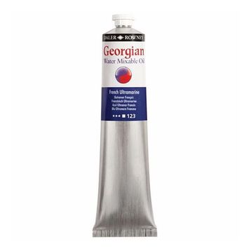 Daler Rowney Georgian 200 ml 123 French Ultramarine Water Mixable Oil Su Bazlı Yağlı Boya