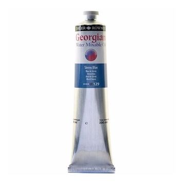 Daler Rowney Georgian 200 ml 129 Sevres Blue Water Mixable Oil Su Bazlı Yağlı Boya